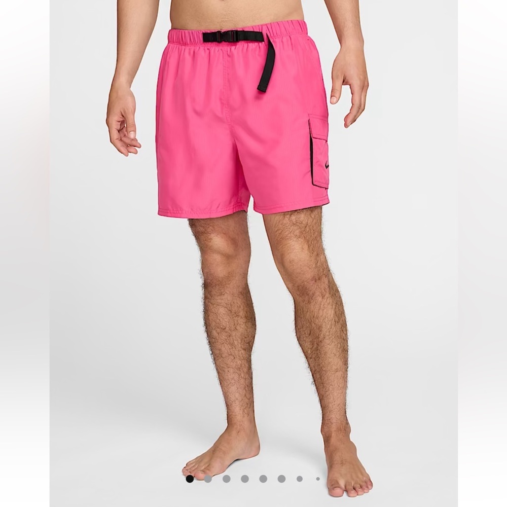Nike Swim 5” Brief Line Cargo Shorts New With Tags Size XXL